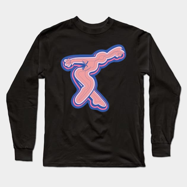 Party dance Long Sleeve T-Shirt by juliechicago